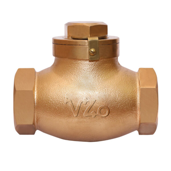 Bronze Horizontal Lift Check Valve Screwed IBR Certified